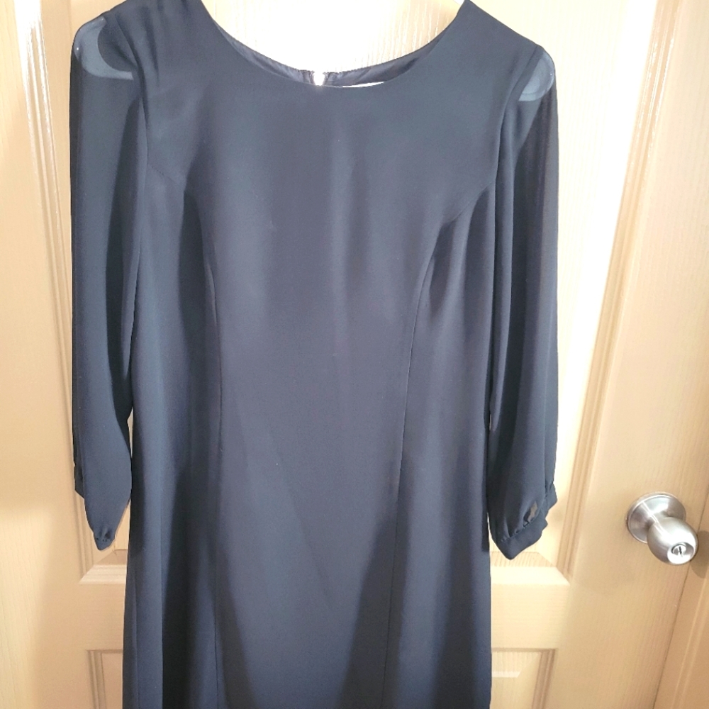 Naked Zebra black dress